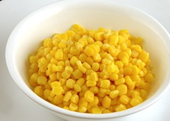 200 Calories of Canned Sweet Corn
