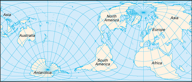 world map continents. Continents Of The World: map