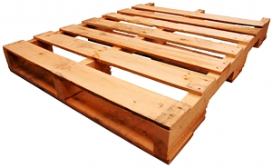 classic wooden pallet