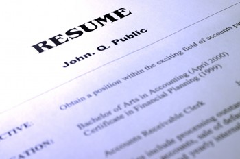 college student resumes